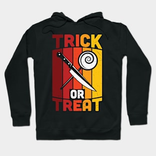 Trick or Treat Funny Halloween Costume Hoodie